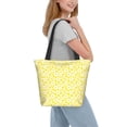 thumbnail image 2 of Pofeuu Daisies Flowers Print Women Fashion Shoulder Handbags Top Handle Satchel Bags Tote Shoulder Shopping Bag Stylish Canvas Tote Bag, 2 of 6