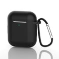 thumbnail image 1 of PANDACO Black Soft Case for AirPods Charging Case (1st/2nd Gen), 1 of 5