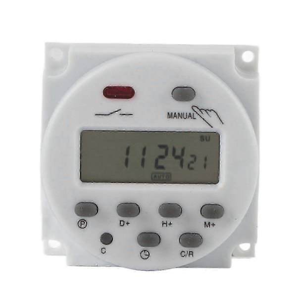 LCD Digital Programmable Control Power Timer Switch Time Relay (220VAC ...