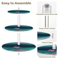 thumbnail image 2 of 3-Tier Acrylic Cupcake Stand Sturdy Dessert Display Cupcake Tower Cupcake Holder for Party Wedding Outdoor Picnic A Flamingos, 2 of 8