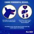 thumbnail image 3 of Limpieza de dientes para perros en polvo para el cuidado dental Pet MD Proden Plaqueof, 3 of 6