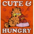 thumbnail image 2 of Garfield Cartoon Cute and Hungry Bodysuit Jumper Girls Infant Baby Brisco Brands 12M, 2 of 6