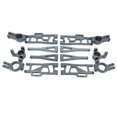 thumbnail image 2 of Vogacara 1/12 RC Car Swing Arms Metal Steering Cup Upgrade Modificación C-mount Repuestos Kit trasero Reemplazo para WLtoys 12402-A 12409 Red Kits de construcción modelo tipo 4 Vogacara FN010140-04B, 2 of 6