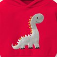 thumbnail image 7 of TOWED22 Toddler Girls Boys Graphic Long Sleeve Pullover Top Hoodie Sweatshirt with Pocket,Red,2-3 Y, 7 of 7
