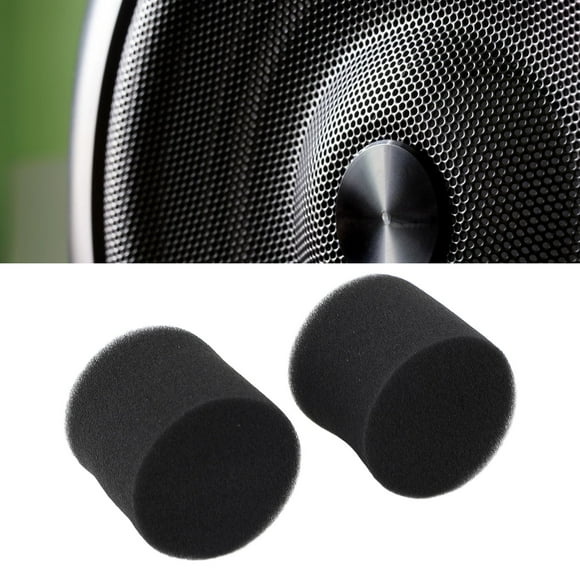 Tube 8pcs Speaker Port Tube Sponge Speaker Bass Air Duct Plug Noise Reduction for Sound Box Speaker Cabinet