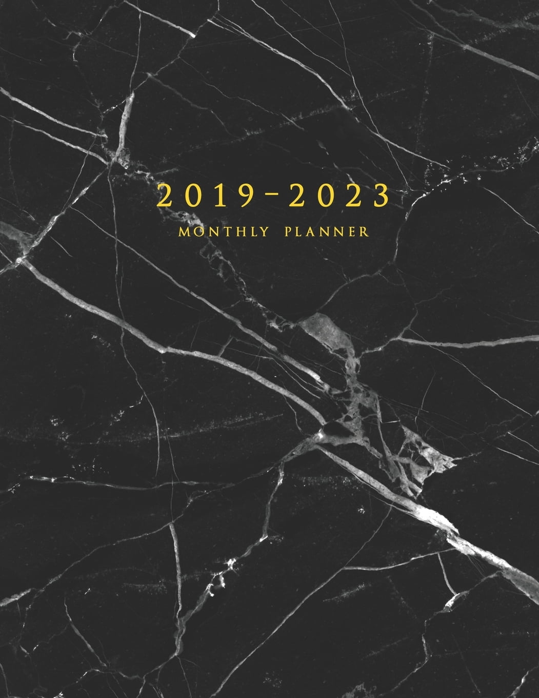 2023 Calendar Book 5 Year Monthly Calendar 20192023 Monthly Planner Five Year Planner 8.5 x 11 (Marble Planner