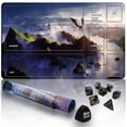 thumbnail image 1 of Playmat Extalas MTG TCG con tubo de almacenamiento y 7 dados de 60 x 35 cm, 1 of 6