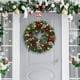 thumbnail image 5 of Adornos navideños, adornos navideños, regalos navideños, 12 piezas de lazos de terciopelo para árbol de Navidad, decoración de corona, lazo de terciopelo, nudo, 5 of 8