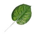 thumbnail image 1 of Bewildely 20 bolsas de hermosos arreglos florales verdes con hojas de sandía simuladas, sandía grande Canna Indica simulada fácil y Type3 NO3, 1 of 6