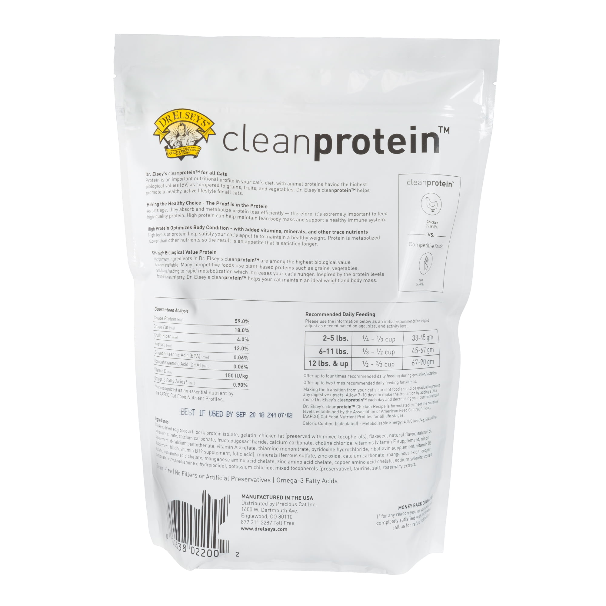 Dr elsey's top cat food