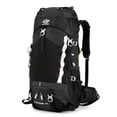 thumbnail image 1 of Bolsa de dos hombros Mochila impermeable de 60L para senderismo, mochila de viaje para acampar con cubierta para lluvia para acampar, senderismo y viajes, 1 of 8
