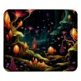 thumbnail image 1 of Alfombrilla de ratón cuadrada de 8,3 x 9,8 pulgadas, diseño de luciérnagas, ideal para juegos en portátil, base de goma antideslizante con bordes cosidos, ideal para decorar el hogar y la, 1 of 7