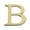 B, variant on JoyMoreHome Acrylic Alphabet Mirror Wall Stickers 26 Letters Self-Adhesive Home Decor Letter Sign Art Sticker Decal for DIY Home Decoration Light Gold
