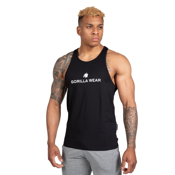Carter Stretch Tank Top - Black
