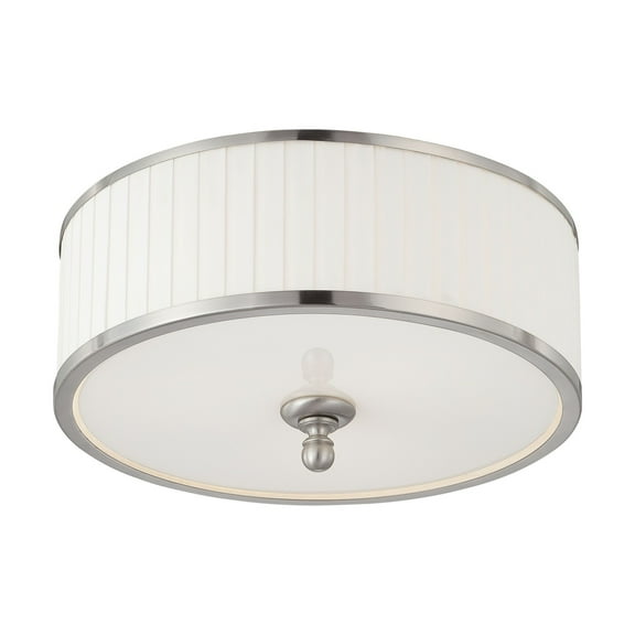 Nuvo Lighting - Candice-Three Light Dome Flush Mount-15 Inches Wide by 7.5