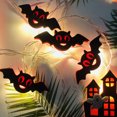 thumbnail image 2 of LYU Light String Multi-purpose Decorative Eye-catching Reusable Energy-saving Festive Decoration Waterproof Halloween LED Bat Castle Fairy Lamp Small Nightlight for Party, 2 of 8