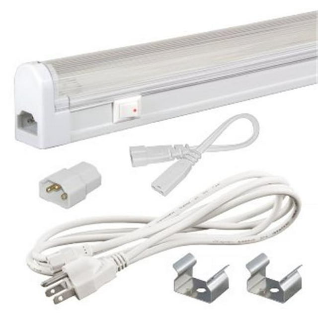 46-0.5 in. L Sleek Plus kit 28W 4100K with Switch, White