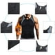 thumbnail image 4 of Camiseta sin mangas tipo chaleco para hombre, para entrenamiento, pérdida de peso, fitness, sauna, 4 of 14