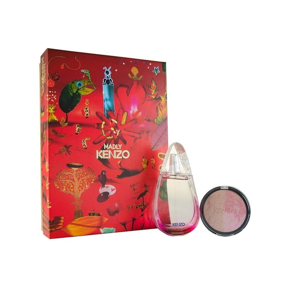 Set de Regalo Kenzo Madly para Mujer 80ml EDT y Polvo Facial