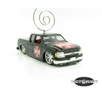 West Coast Choppers Black Truck Car Rare Christmas Tree Ornament Diecast