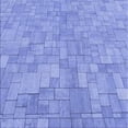 thumbnail image 1 of Ahgly Company Machine Washable Indoor Square Transitional Day Sky Blue Area Rugs, 8' Square, 1 of 7