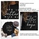 thumbnail image 4 of Sudadera de mujer con cuello redondo, diseño de patrón de letras, manga larga, sudadera informal holgada con capucha para uso diario, blanco (fuente negra) S, 4 of 5