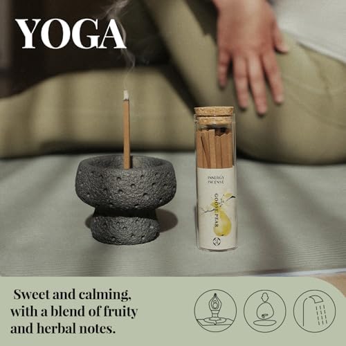 Yoga & Relaxation - Innergy Goose Pear Incense Sticks, Natural Fruity-Herbal Blend Yoga Incense$$Home Decor, Kitchen, & Other