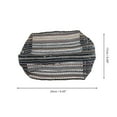 thumbnail image 2 of Unique Bargains 1 Pc Fashion Stripes Wide Headwrap Blackish Green, 2 of 5