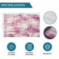 thumbnail image 6 of Pink Ombre Placemats Set of 8, Gradient Abstract Art Vintage Placemats for Dining Table, Place Mats for Kitchen Tabletop, Waterproof Wipeable Dining Table Mats Set, 6 of 9
