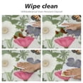 thumbnail image 4 of JEUXUS  Spring Floral Round Tablecloth Watercolor Flower Butterfly Leaf Decorative Table Cloth Rustic Vintage Resistant Circle Table Cover for Home Kitchen Dining Room Outdoor Decor, 4 of 7