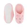 thumbnail image 3 of CTM  Strawberry Print Fur Slippers (Women), 3 of 5