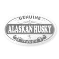 thumbnail image 1 of CafePress - ALASKAN HUSKY Oval Sticker - Sticker (Oval), 1 of 1
