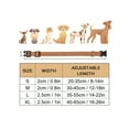 thumbnail image 2 of Reflective Paw Print Decor Nylon Pet Collar For Large/medium/small Dogs, Adjustable Size, 2 of 4