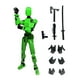 thumbnail image 2 of Figura De Acción Masculina Móvil Baoblaze Impresa En 3D Verde Y Negro 3 piezas, 2 of 8