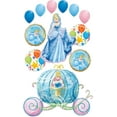 thumbnail image 1 of Cinderella Party Supplies Princess and Carriage Birthday Balloon Bouquet Decorations, 1 of 7