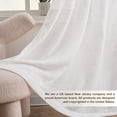thumbnail image 5 of DriftAway Linen Curtains 84 Inches Long for Living Room Semi Sheer 2 Panels Farmhouse Natural Flax 3 Inch Rod Pocket Back Tab Boho Rustic Light Filtering Window Drapes for Bedroom Privacy Assured, 5 of 8