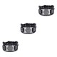 thumbnail image 2 of Minnieouse Brazalete de cuero Estilo punk Pulseras anchas Pulseras Hombres Accesorio de moda Adornos de muñeca Regalo de cumpleaños Negro Plata Type1 NO1, 2 of 6