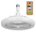 thumbnail image 3 of 10in Indoor Ceiling Fan with Light  Remote Control  3 Wind Speeds   Dimmable Dimming Light Ceiling Fan  Timing Setting  Grey, 3 of 12