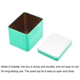 thumbnail image 4 of Caja de Metal Estaño Unique Bargains 3uds 3.9' x 3.15' x 3.31' Rectangular Hojalata Almacenamiento con Tapas Verde, 4 of 5