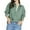 Green, variant on Womens Corduroy Shacket Jacket Shirt Oversized Button Down Shirts Long Sleeve Casual Tops