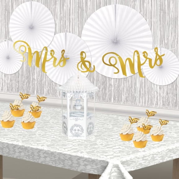 100' White Lace Disposable Banquet Party Tablecloth Roll