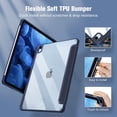 thumbnail image 6 of Hybrid Case for iPad (A16) 11th / 10th Generation (2025/2022), Flip Stand Folio Cover with Pencil Holder, 6 of 9