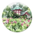 thumbnail image 2 of Designart 1 in Quartz Traditional Wall Clock, 2 of 5