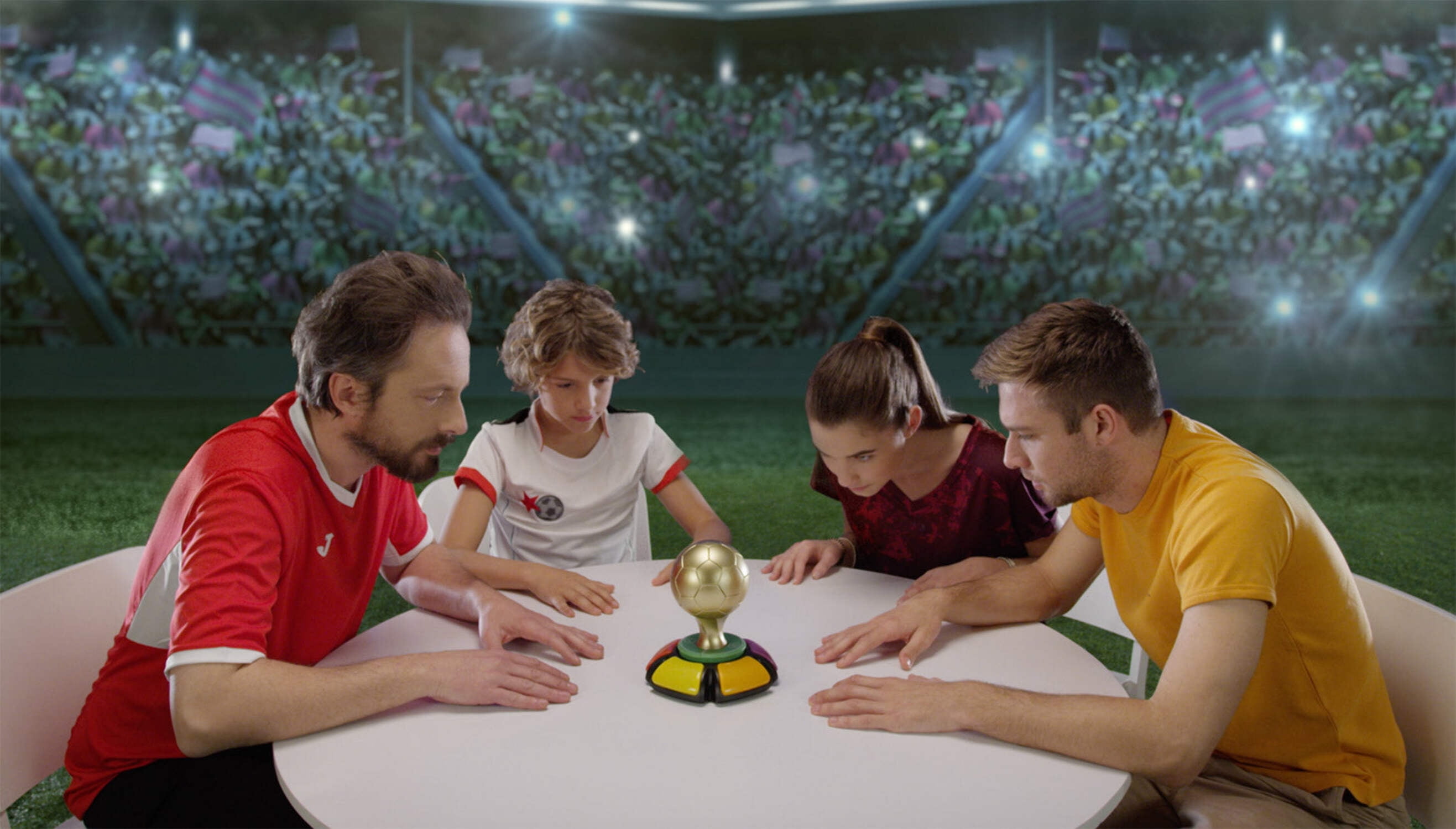 Fanzone Soccer Trivia Game - Who is The Real Fan? Soccer Ball Games | for Passionate Soccer Fans | Soccer Toys with Virtual Game Master, 2-5 Players | Soccer Lovers