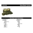 thumbnail image 2 of Centric Parts 13061016 Brake Master Cylinder Fits select: 1972-1973 FORD MUSTANG, 1967 FORD FAIRLANE, 2 of 2
