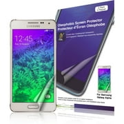 Green Onions Supply Crystal Oleophobic Screen Protector Samsung Galaxy Alpha Smartphone, 2pk