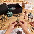 thumbnail image 3 of Maqueta de figura de fantasía medieval Skeleton Knight T13 DIY, 3 of 8