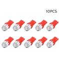 thumbnail image 1 of Amdohai DC12V 1W 5 LED Car Light Bulb 10 Pack T10 Base, 1 of 9