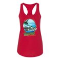thumbnail image 2 of Tarpon Extreme Ladies Racerback Tank Top, Red, Large, 2 of 3
