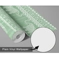 thumbnail image 6 of S4Sassy Elephant Tribal Wallpaper - Asian Style Wall Covering, 25" X 360" Self-Adhesive Vinyl Walls Paper, Decorative Wallwrap, Easy Diy Walls Covering For Bedroom, Living Room, Living Spaces - Green, 6 of 9